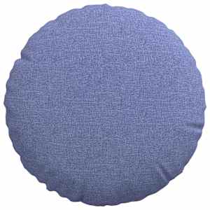 Polštáře na sedadla 2 pcs Modrá džínovina Ø30 x 13 cm textil - obrázek 6
