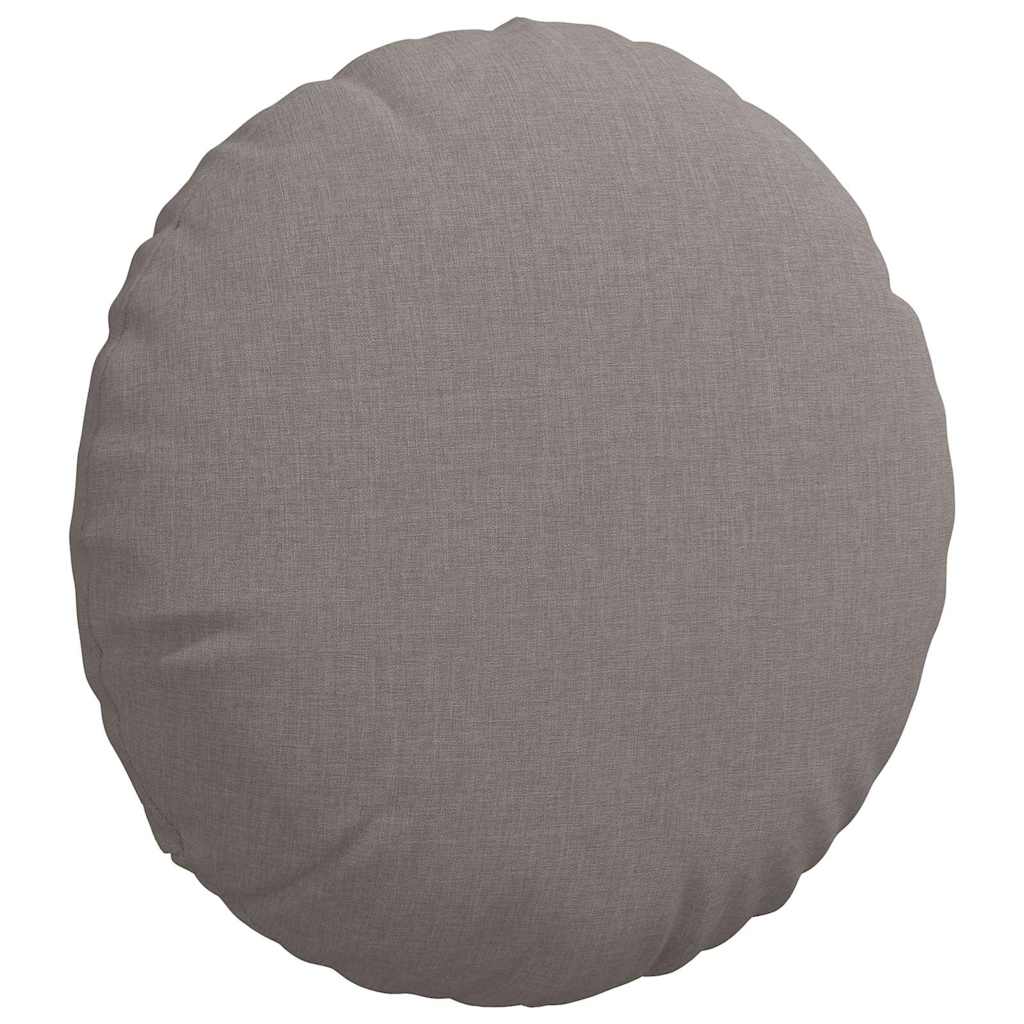 Μαξιλάρια καθισμάτων 2 pcs Taupe Ø40 x 13 εκ ύφασμα - Image 5