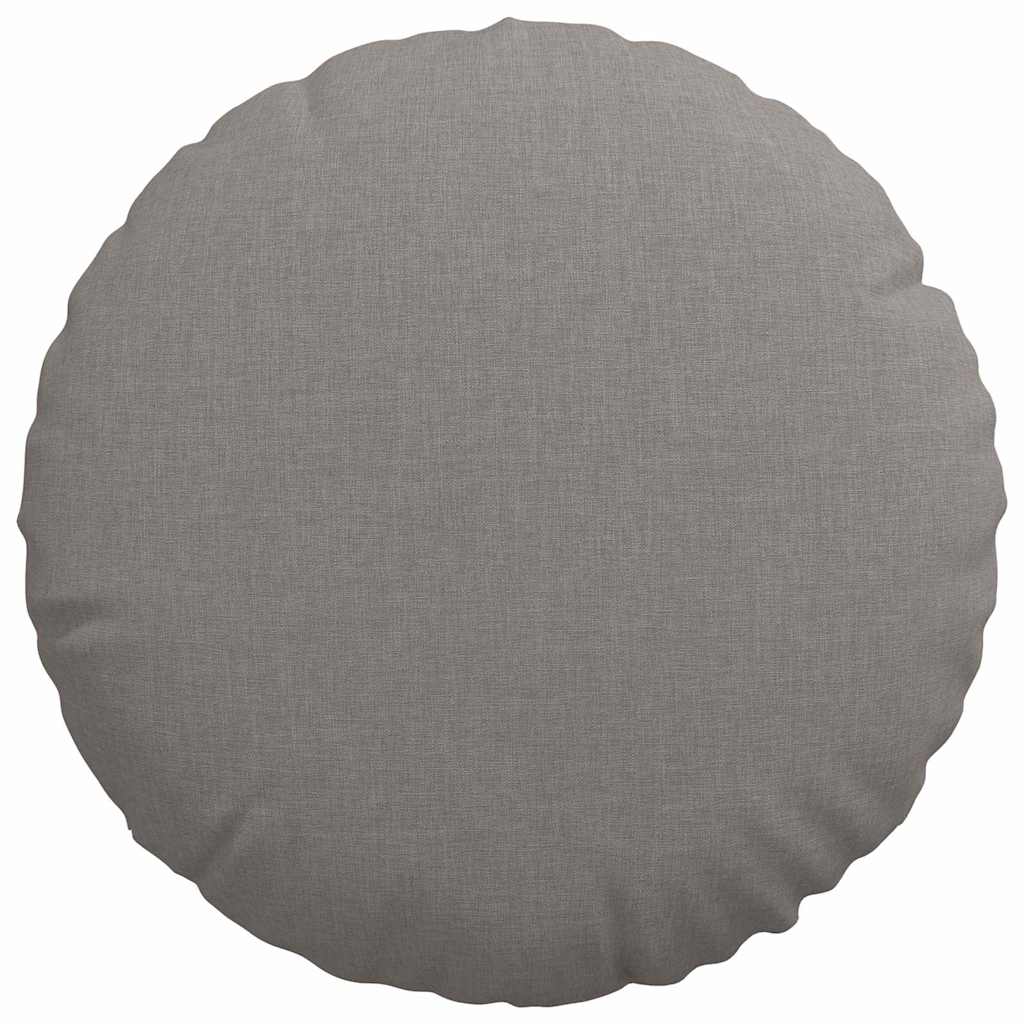 Μαξιλάρια καθισμάτων 2 pcs Taupe Ø40 x 13 εκ ύφασμα - Image 6
