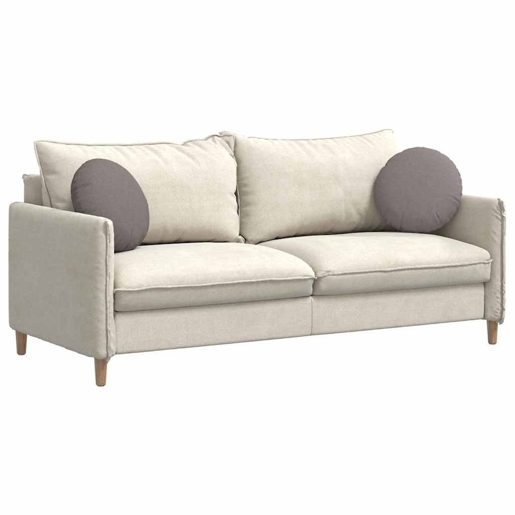 Μαξιλάρια καθισμάτων 2 pcs Taupe Ø40 x 13 εκ ύφασμα - Image 3