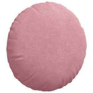 Polštáře na sedadla 2 pcs Růžová Ø 40 x 13 cm samet - obrázek 5
