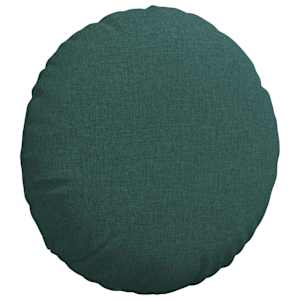 Polštáře na sedadla 2 pcs Tmavě zelená Ø50 x 19 cm textil - obrázek 5