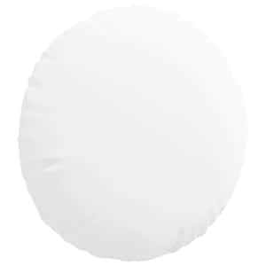 Polštáře na sedadla 2 pcs Bílá Ø50 x 19 cm textil - obrázek 5