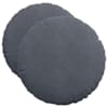 vidaXL Istumispatjad 2 tk Samet Tumehall &Oslash;50 x 19 cm