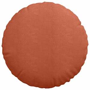 Polštáře na sedadla 2 pcs Červená oranžová Ø 50 cm - obrázek 6