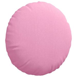 Polštáře na sedadla 2 pcs Růžová Ø60 x 21 cm textil - obrázek 5