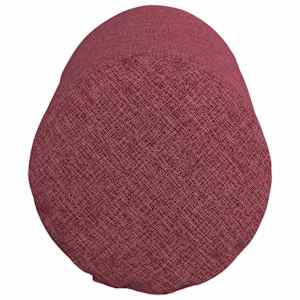 Polštáře 2 pcs Víno Červené Ø 15 x 40 cm textil - obrázek 7
