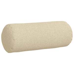 Polštáře 2 pcs Krémová Ø 15 x 40 cm textil - obrázek 5