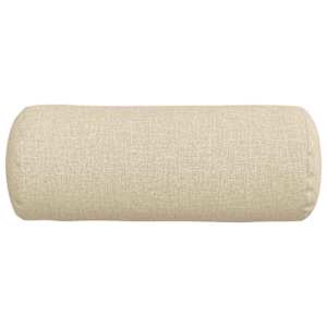 Polštáře 2 pcs Krémová Ø 15 x 40 cm textil - obrázek 6