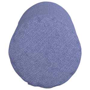 Polštáře 2 pcs Modrá džínovina Ø 15 x 40 cm textil - obrázek 7