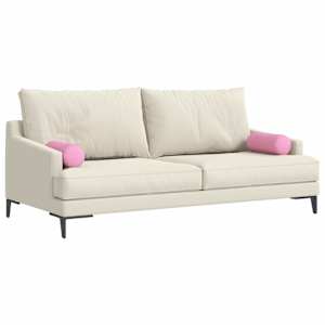Polštáře 2 pcs Růžová Ø 15 x 40 cm textil - obrázek 3