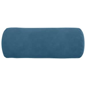 Polštáře 2 pcs Modrá Ø 15 x 40 cm Žebrovaná látka - obrázek 6