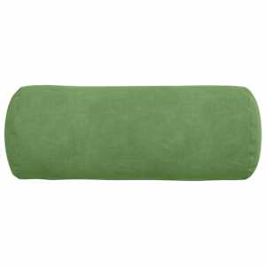 Polštáře 2 pcs Světlá zelená Ø 15 x 40 cm Žebrovaná látka - obrázek 6