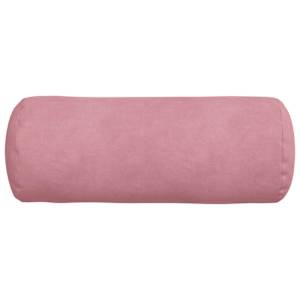Polštáře 2 pcs Růžová Ø 15 x 40 cm Žebrovaná látka - obrázek 6