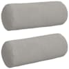 vidaXL Padjad 2 pcs Helehall &Oslash; 15 x 40 cm Mikrofiber kangas