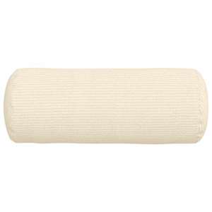 Polštáře 2 pcs Krémová Ø 15 x 40 cm Žebrovaná látka - obrázek 6