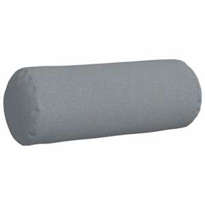 Polštáře 2 pcs Světle šedá Ø 25 x 70 cm textil - obrázek 5
