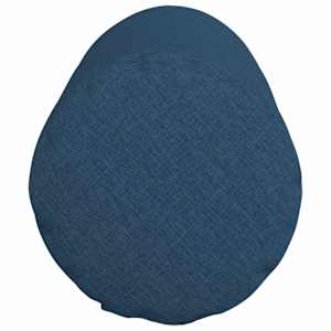 Polštáře 2 pcs Modrá Ø 25 x 70 cm textil - obrázek 7