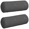 vidaXL Padjad 2 pcs Tumehall &Oslash; 25 x 70 cm Korter kangas