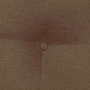 Polštář na záda Hnědá 60 x 24 x 50 cm textil - obrázek 8