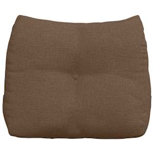 Polštář na záda Hnědá 60 x 24 x 50 cm textil - obrázek 6
