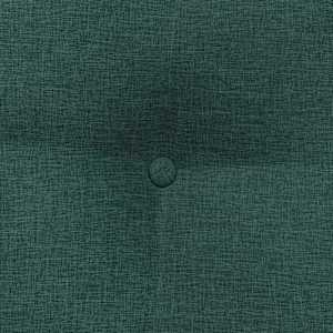 Polštář na záda Tmavě zelená 60 x 24 x 50 cm textil - obrázek 8