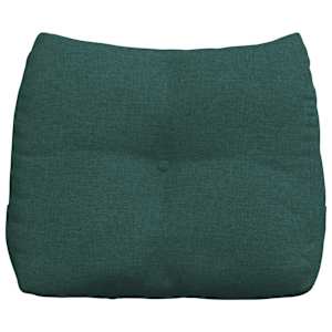 Polštář na záda Tmavě zelená 60 x 24 x 50 cm textil - obrázek 6