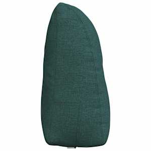 Polštář na záda Tmavě zelená 60 x 24 x 50 cm textil - obrázek 7