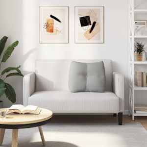 Polštář na záda Oblačno šedá 60 x 24 x 50 cm textil - obrázek 4