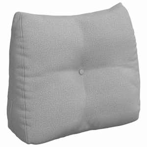 Polštář na záda Oblačno šedá 60 x 24 x 50 cm textil - obrázek 2