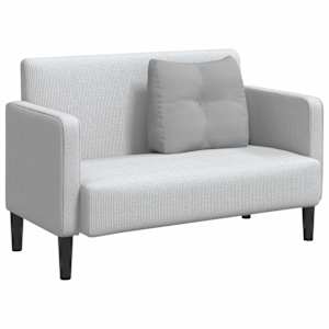 Polštář na záda Oblačno šedá 60 x 24 x 50 cm textil - obrázek 3