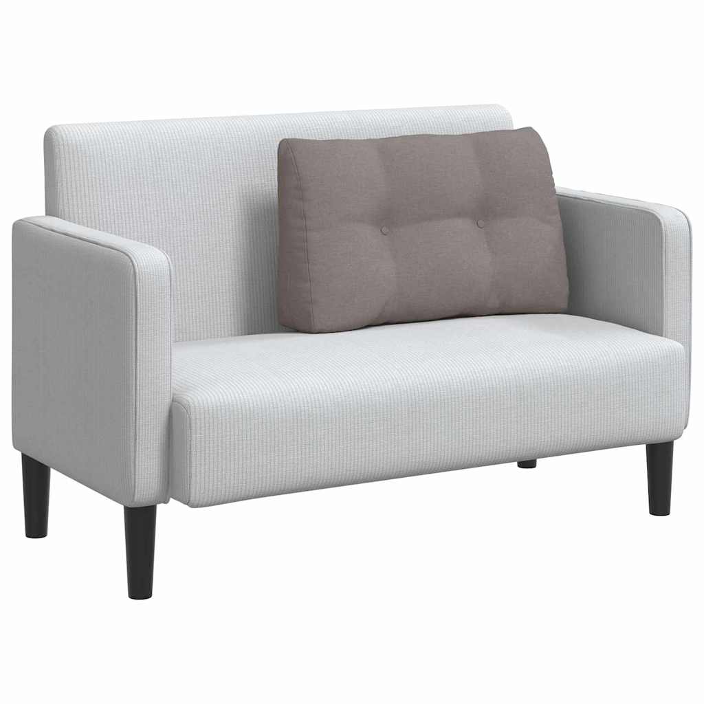 Thumbnail - vidaXL Rücken Kissen Taupe 80 x 24 x 50 cm Stoff