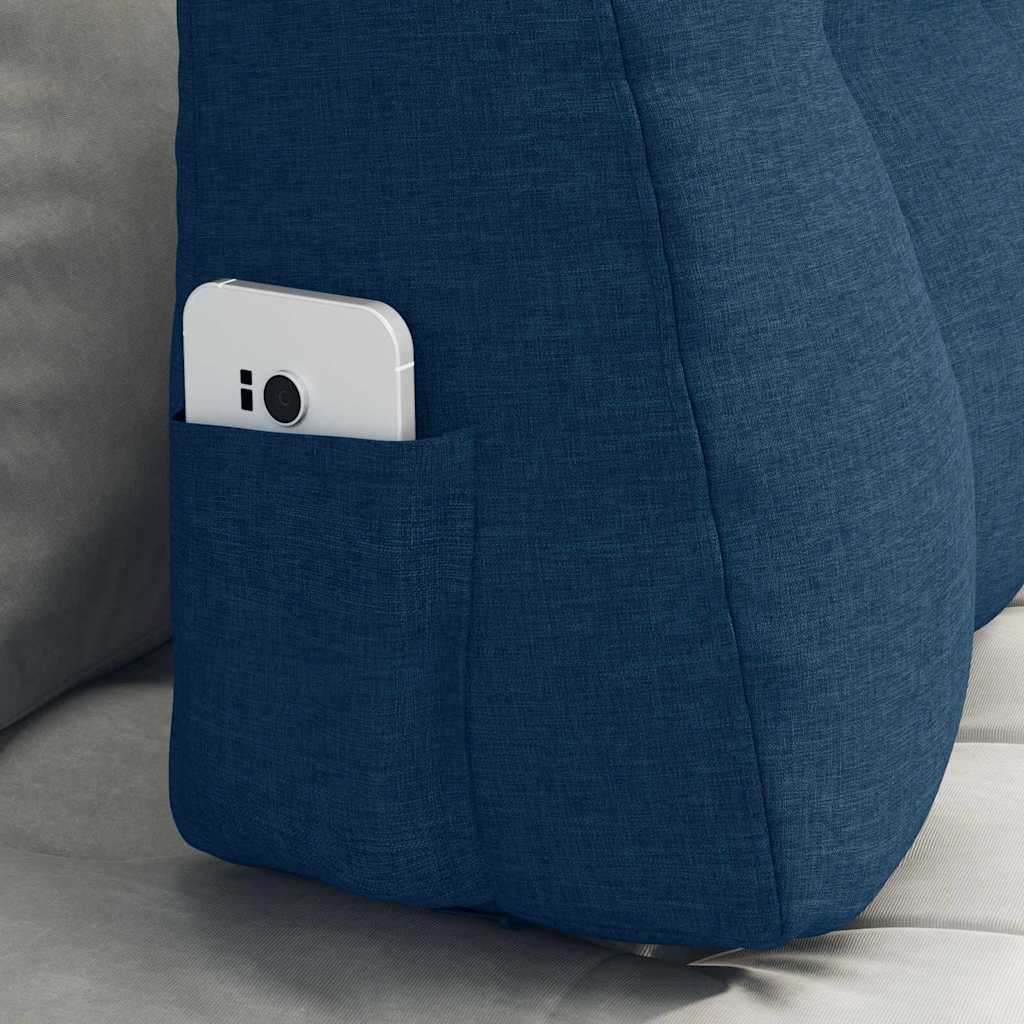 Rugkussen Blauw 80 x 24 x 50 cm Stof image 5