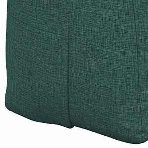 Polštář na záda Tmavě zelená 100 x 24 x 50 cm textil - obrázek 9