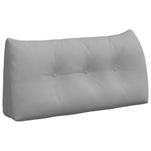Polštář na záda Oblačno šedá 100 x 24 x 50 cm textil - obrázek 2