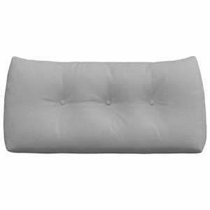 Polštář na záda Oblačno šedá 100 x 24 x 50 cm textil - obrázek 6