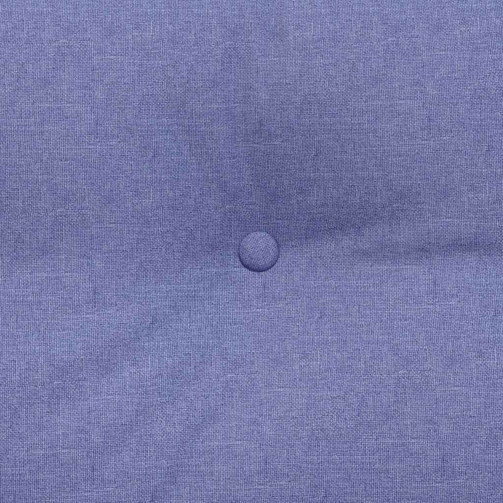 Rugkussen Jeans Blauw 100 x 24 x 50 cm Stof image 8