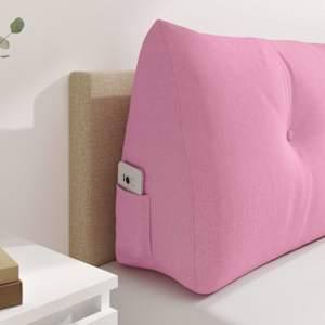 Polštář na záda Růžová 100 x 24 x 50 cm textil - obrázek 5