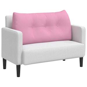 Polštář na záda Růžová 100 x 24 x 50 cm textil - obrázek 3