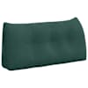 vidaXL Seljatugi padi Tume rohelise 100 x 24 x 50 cm Samet