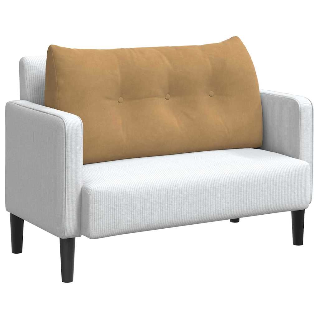 Rugkussen Bruin 100 x 24 x 50 cm Fluweel image 3