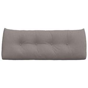 Polštář na záda Taupe 120 x 24 x 50 cm textil - obrázek 6