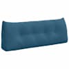 vidaXL Seljatugi padi Sinine 120 x 24 x 50 cm Samet