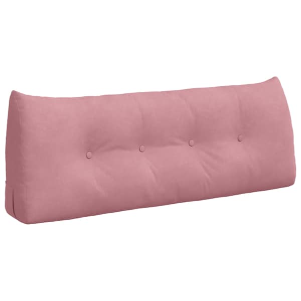 vidaXL Seljatugi padi Roosa 120 x 24 x 50 cm Samet