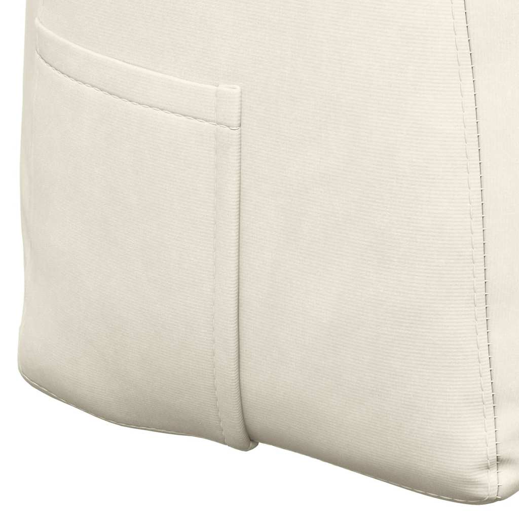 Rugkussen Crème 120 x 24 x 50 cm Fluweel image 9