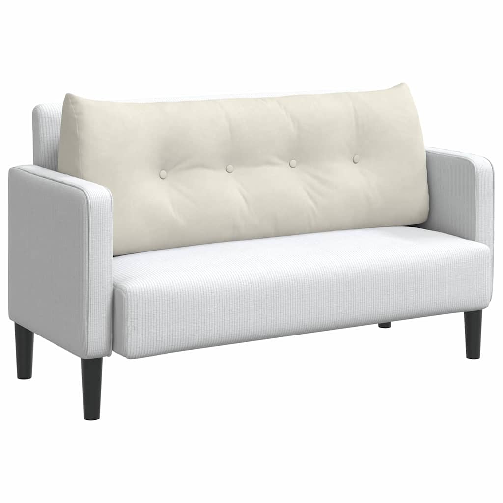 Rugkussen Crème 120 x 24 x 50 cm Fluweel image 3