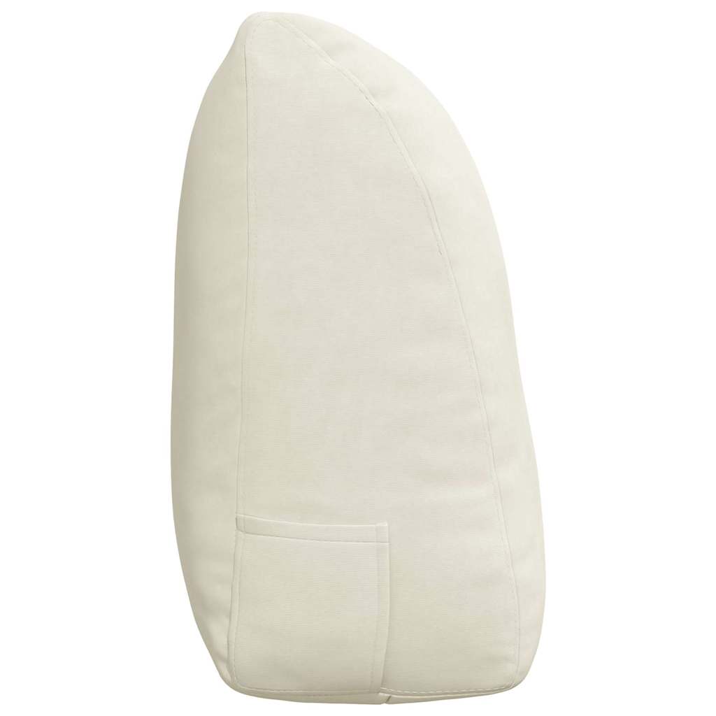 Rugkussen Crème 120 x 24 x 50 cm Fluweel image 7