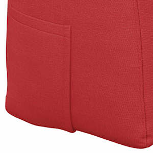 Polštář na záda Červená 140 x 24 x 50 cm textil - obrázek 9