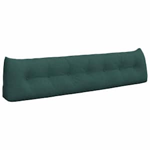 Polštář na záda Tmavě zelená 200 x 24 x 50 cm textil - obrázek 2