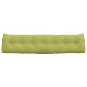 Polštář na záda Světlá zelená 200 x 24 x 50 cm textil - obrázek 6